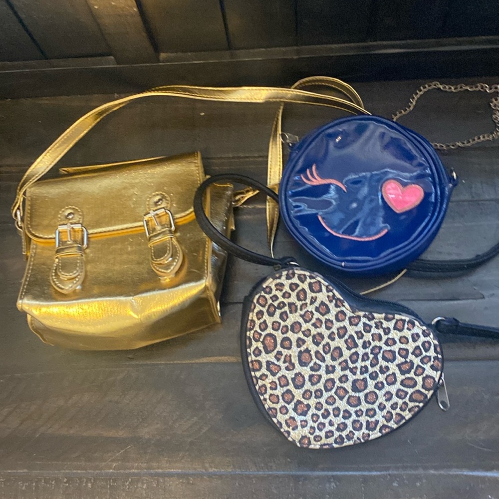 3 Little girls purse’s
